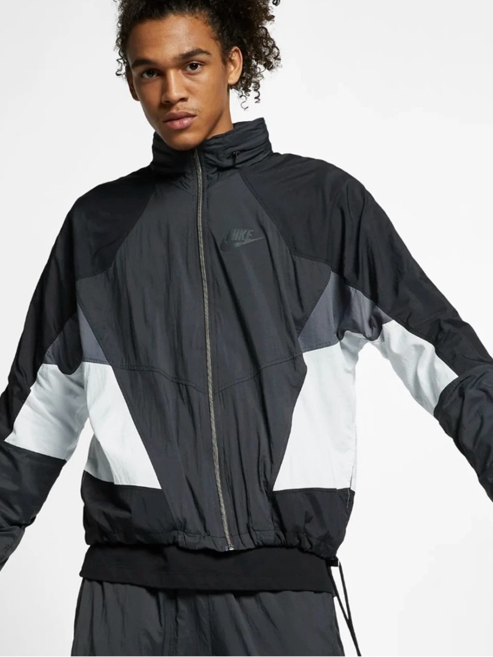 Nike Dept. of Archives 1990 Official Reissue Colorblock Windbreaker Jacket M